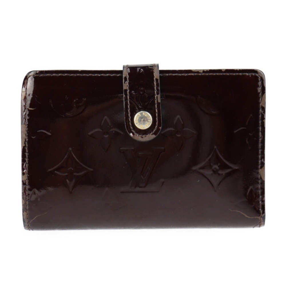 Louis Vuitton Portefeuille Wallet Vernis Amarant - Picture 1 of 10